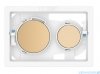 Roca Duplo S PS3 klawisz przycisku do łączenia z panelem Rose Gold Everlux-PVD A8904233RG